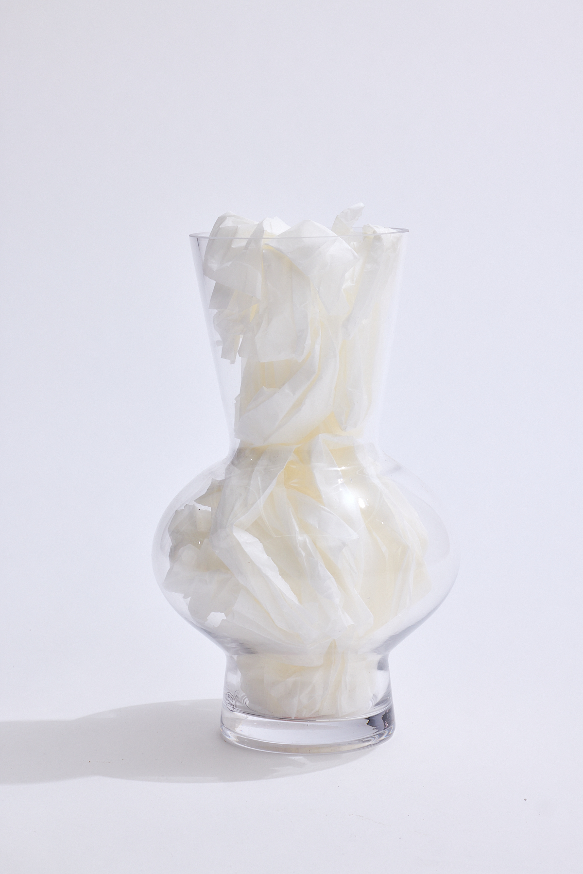 Anima-in anima installation by oneg - glass and mixed media exploring body exterior and interior